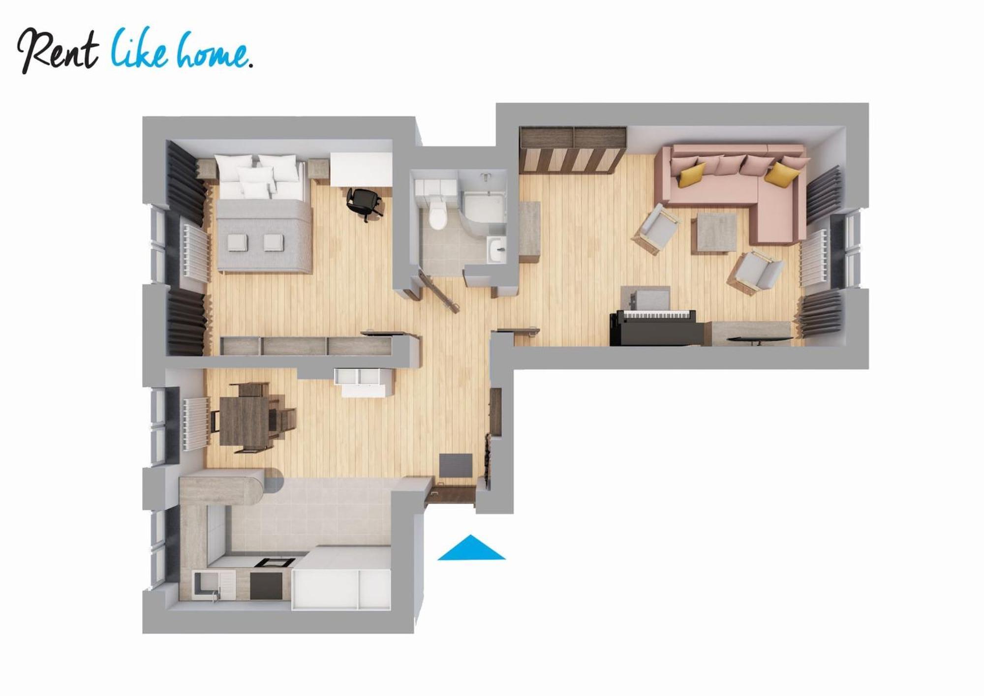 Rent like home - Śniadeckich 1/15 Warszawa Zewnętrze zdjęcie